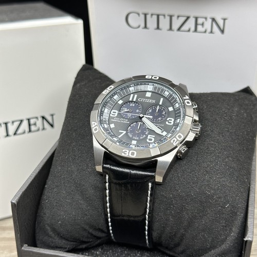 Pre-owned Citizen New✅titanium✅  Eco-drive Brycen Perpetual Calendar Men's Watch Bl5558-15h