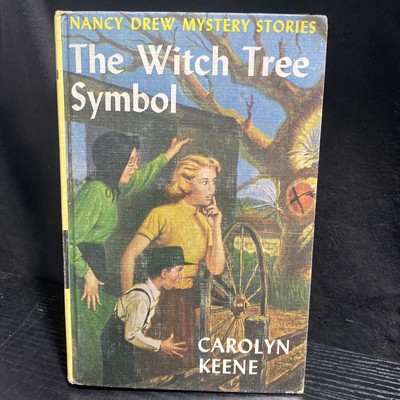 Vtg 1955 Nancy Drew Book The Witch Tree Symbol #33 Hardcover Book Carolyn Keene