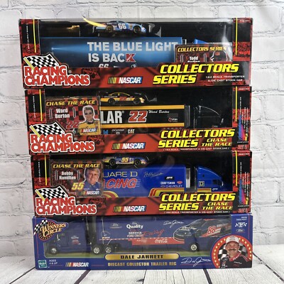 Racing Champion Todd Bodine 66 Blue Light Is Back Kmart BIG RIG SEMI + Lot Of 4