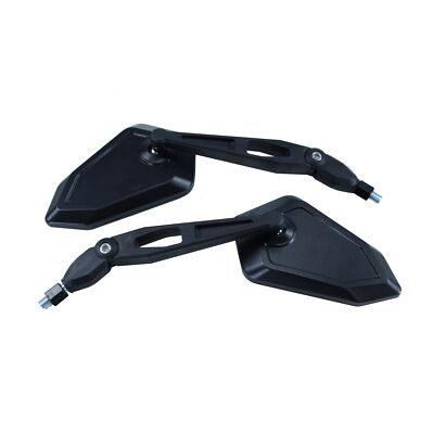 Motorrad Spiegel Universal Lenkerspiegel Mirrow BUSTER 2 schwarz M10 Paar