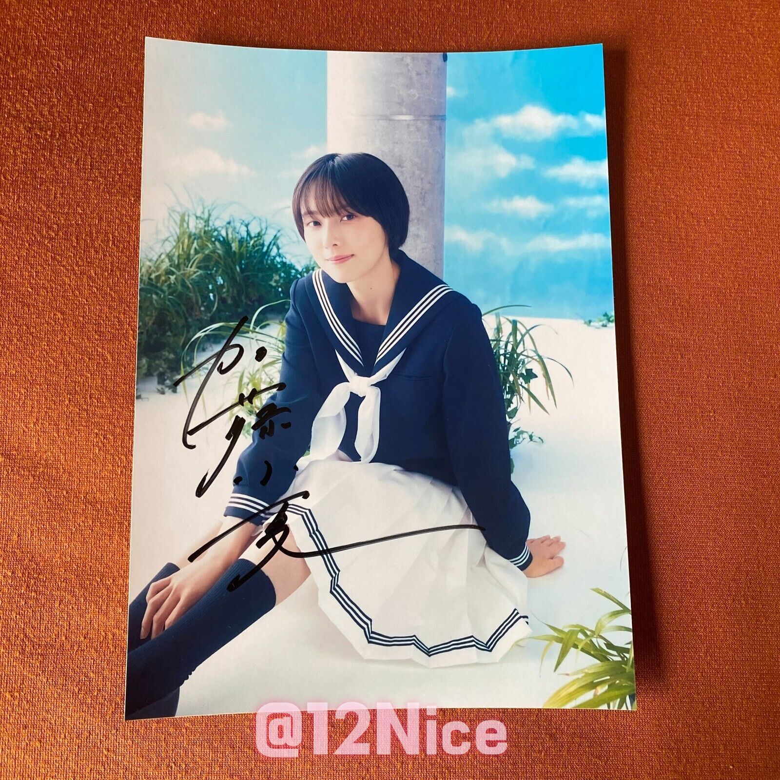 アイドル kato Kato Konatsu Autographed Signed Photo 4*6 J-POP COLLECTION 2023d