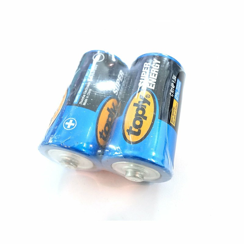 2 pcs C Size 1.5V Super Heavy Duty Toy Carbon Zinc Battery R14 UM2 US Stock