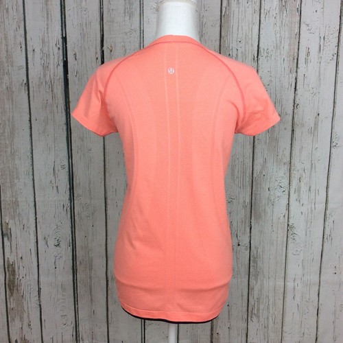 LULULEMON Size 10 Top Peach Orange  