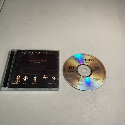 Live at Last by Steeleye Span (CD, Apr-1997, Beat Goes On) BX3