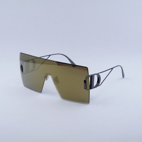 Pre-owned Dior 30montaigne M1u H4f5 Shiny Gunmetal/gold Mirror --135 Sunglasses Aut...