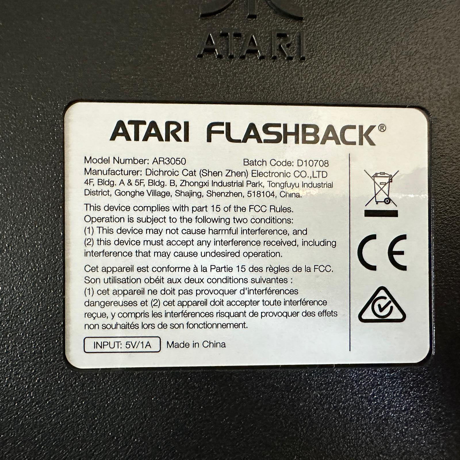 Atari Flashback 9 HDMI Retro Console Built-in Games 1200 2 Controllers AtGames