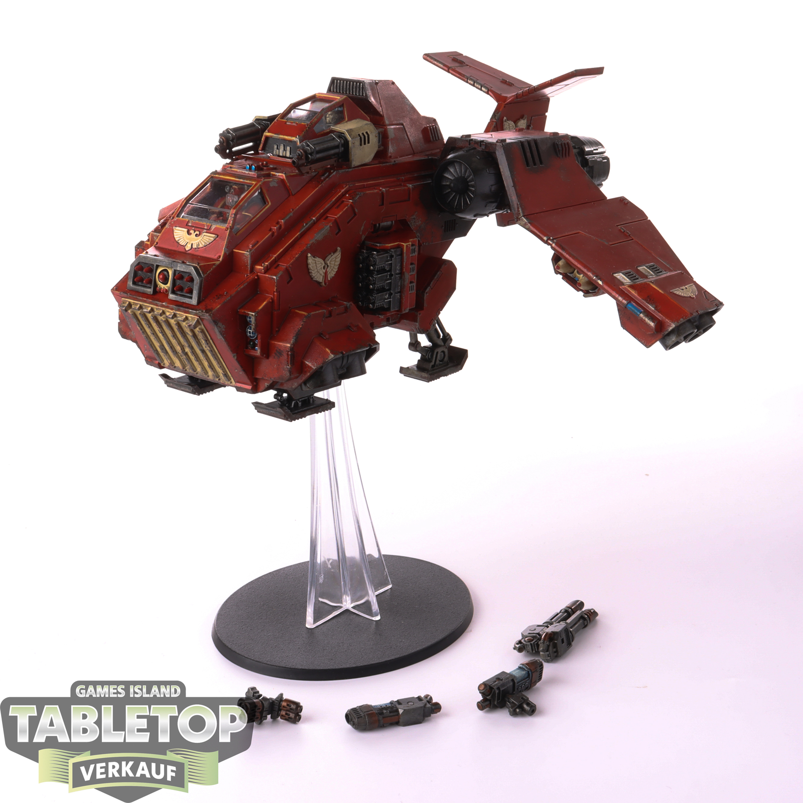 Blood Angels - Stormraven Gunship - gut bemalt