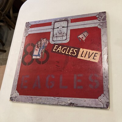 The Eagles Live Double LP Vintage With Inner Sleeves