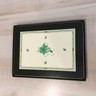 Vintage Scully & Scully Placemats Green Bouquet New York Set Of 4