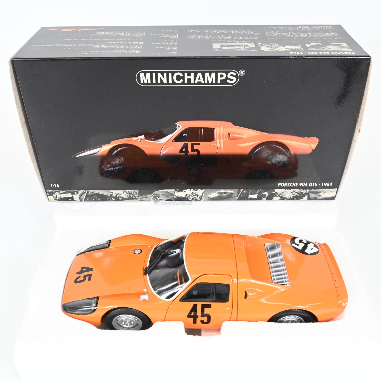 ミニカー minichamps 1/18 porsche904 GTS RACING 1:18 Minichamps Porsche 904 GTS 1964 | eBay