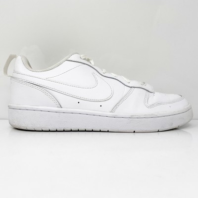

Nike Boys Court Borough Low 2 BQ5448-100 Белая повседневная обувь Кроссовки Размер 7Y, Белый, Court Borough Low 2