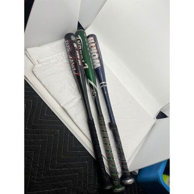 Easton Worth Youth Baseball Tee Ball Bat Bundle 3pc Power Bolt Cyclone Wicked