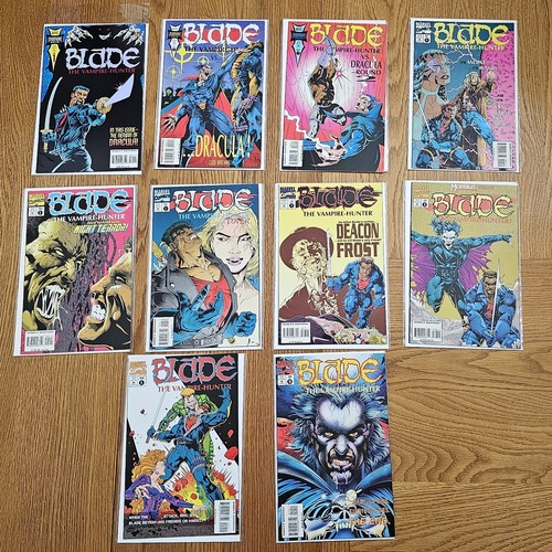Blade The Vampire Hunter #1-10 1st Solo Series Marvel 94 Ful