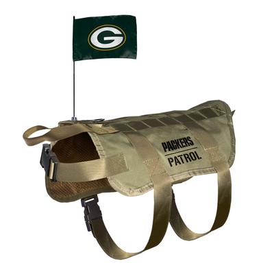 Шлейка для собак Green Bay Packers Dog Premium Tactical, средняя/большая