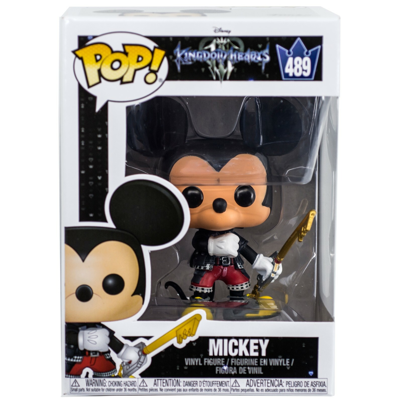 Disney Kingdom Hearts III Mickey Mouse Funko Pop! #489 New