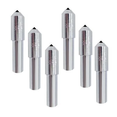 6pc Natural Single Point Diamond Dresser Grinding Wheel Disc Dressing Pen ToolOq