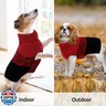 ASENKU Warm Dog Sweater for Small Medium Dogs,Pet Sweaters for Fall Winter Dog Clothing,Thicked Pullover Puppy Cat Turtleneck Sweater for Doggie Chihuahua Clothing