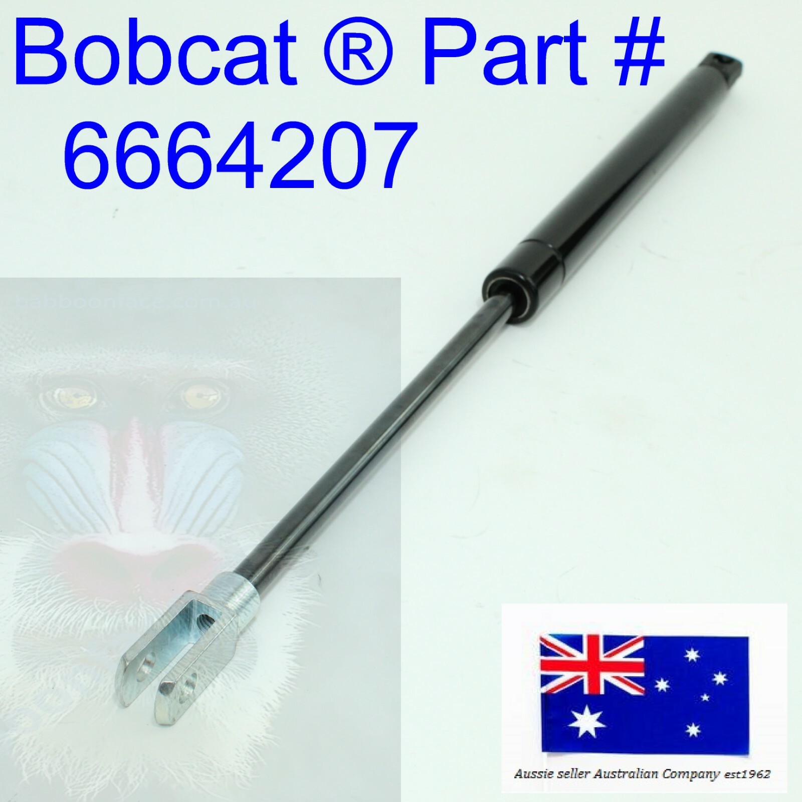 BOP Kenworth BullDog HD Rear Shock Absorber 11418 66502 646177