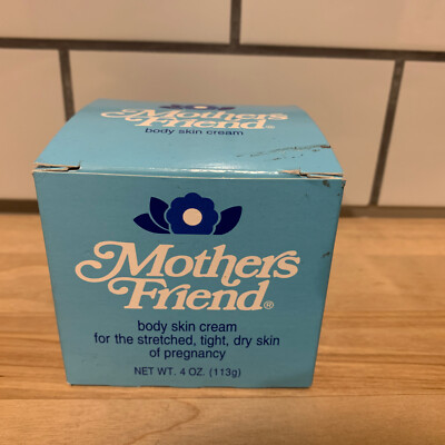 Mothers Friend Body Skin Cream 4 oz Body Skin Pregnancy Cream NEW In Box