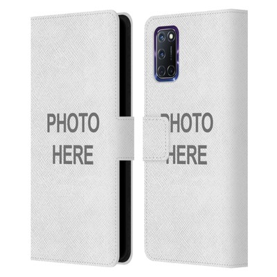 CUSTOM CUSTOMIZED PERSONALIZED CUSTOM LEATHER BOOK WALLET CASE FOR OPPO PHONES