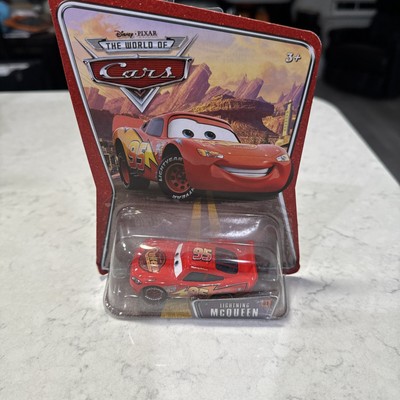 Disney Cars LIGHTNING MCQUEEN RUST-EZE SPOILER #1 RaceORama World Of Cars 