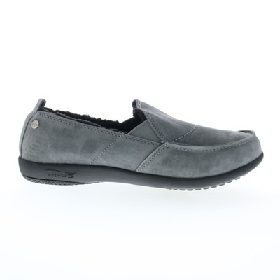 Женские серые повседневные тапочки-слипоны Spenco Siesta Cozy Slip-On 20088