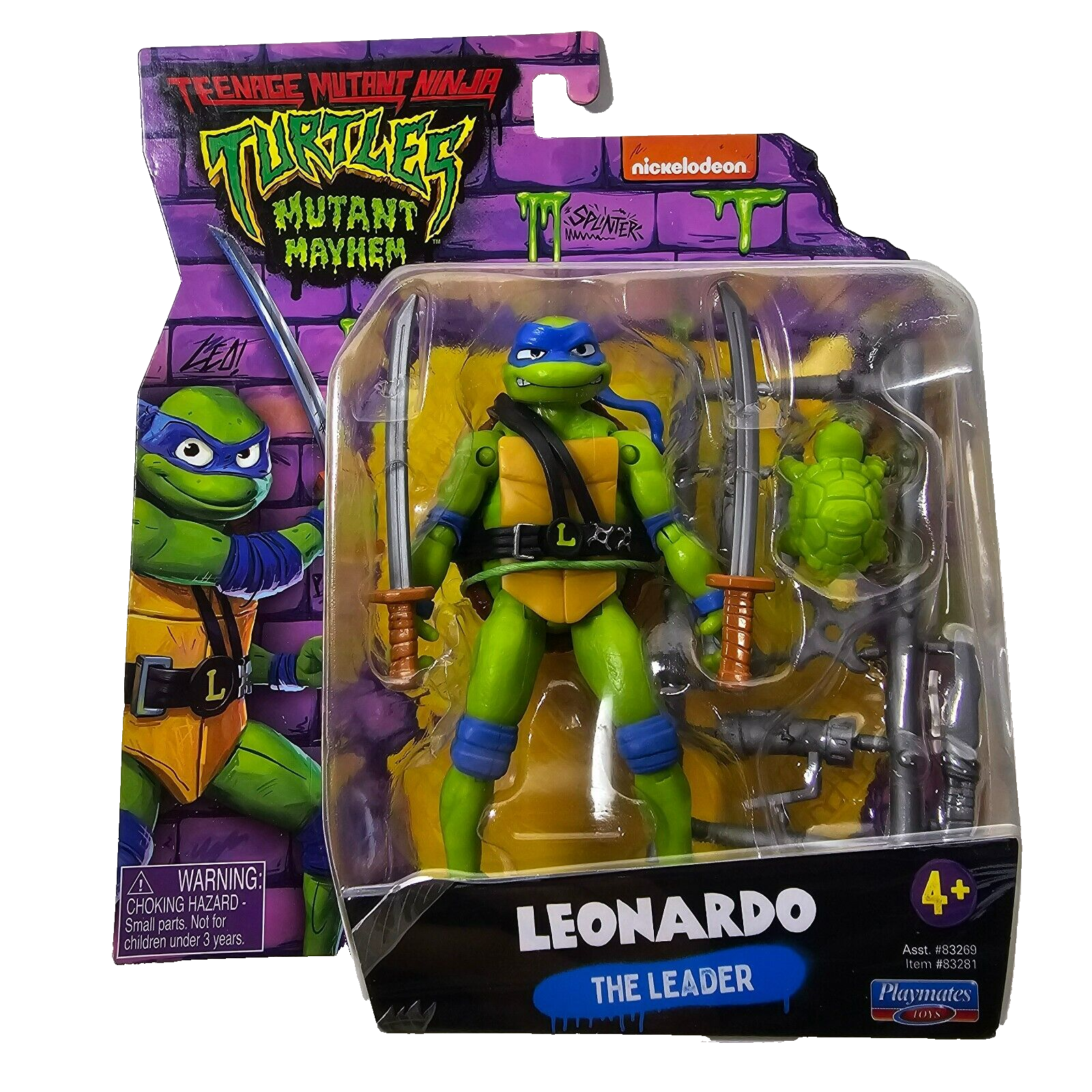 Teenage Mutant Ninja Turtles Mutant Mayhem Leonardo Leader 4.5