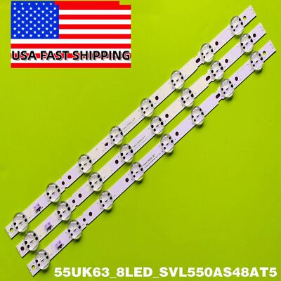 LED strips For LG 55UK6300MLB 55UM7100PLB 55UK6400PLF 55UK6200 55UK6300 55UK6470