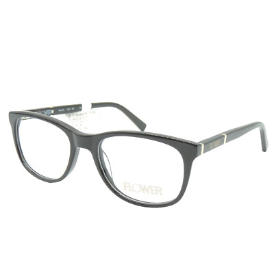 Flower FLR 6004 001 Rachel Black Eyeglass Frame 51 18 140