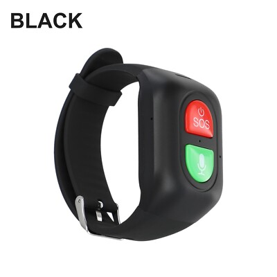 Fall Detection SOS GPS Smart Watch with Heart Rate & Blood Pressure Monitoring