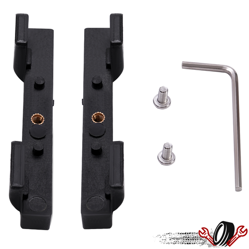 Черный для замены пары крючков на дверце холодильника Side By Side, Пара новых 2шт.