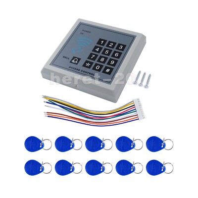 Proximity RFID Card Access Control System Kit Electric Magnetic Door Lock