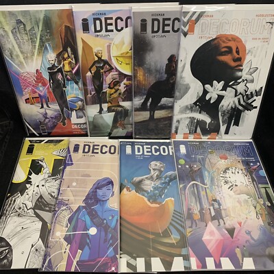 Decorum 1 2 3 4 5 6 7 8 complete set lot 2020 Image VF/NM f0812