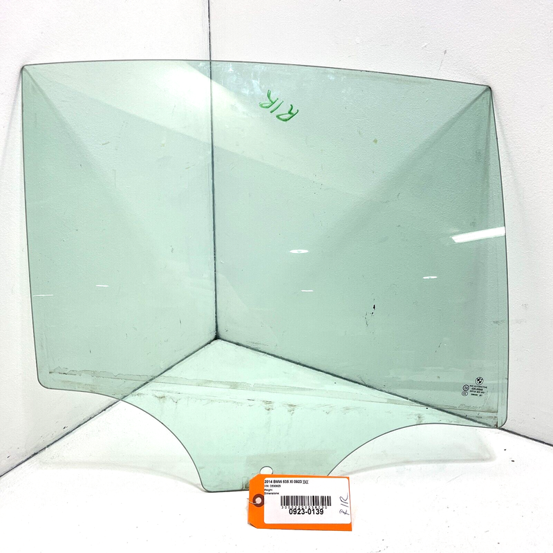 Used Rear Right Passenger Side Door Window Glass BMW 535iX 2011-2016 OEM
