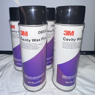 3M Cavity Wax Plus X4 Corrosion Protection Prevention 08852 Aerosol Self Healing