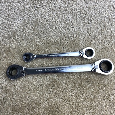 GearWrench Metric Double Box 2pc.Set  8 Sizes 8,10,12,13,16,17,18,19 Nice