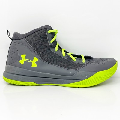 

Баскетбольные кроссовки Under Armour Boys BGS Jet Mid 1274067-008 Серые, размер 6,5 лет, Серый, BGS Jet Mid