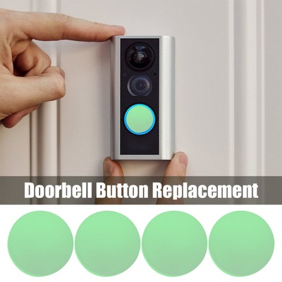 Doorbell Buttons Replacement Lighted Buttons With 2 Screws, 4 Pcs Opener Button