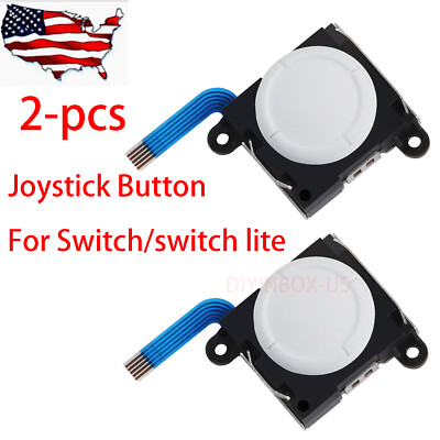 2X OEM 3D Analog Stick Joystick Replacement For Nintendo Switch NS Joy-Con Lite 