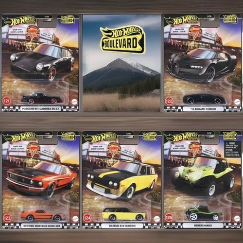 Hot Wheels 2025 Boulevard Complete Set Of 5 #121-125 | eBay