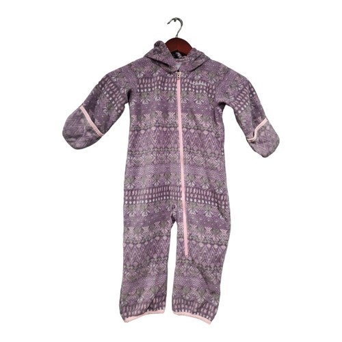 Columbia Infant Snowtop Bunting Suit Winter Fleece Baby Girl Size 12-18 Months