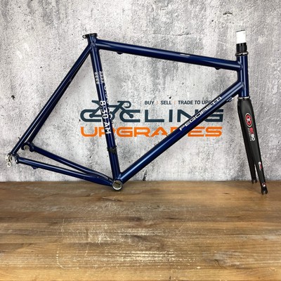 Pegoretti 8:30 AM 55x56 Alloy Rim Brake 700c Road Bike Frameset 2043g