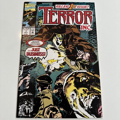 TERROR INC. # 1 | Chichester | Marvel Comics  1992 | VF/NM ! COMBINE SHIPPING !