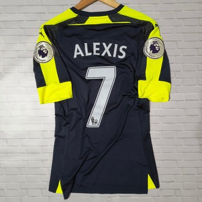 ARSENAL FC SHIRT. POSIBLE MACH WORN. #7 ALEXIS SANCHEZ. PREMIER LEAGUE