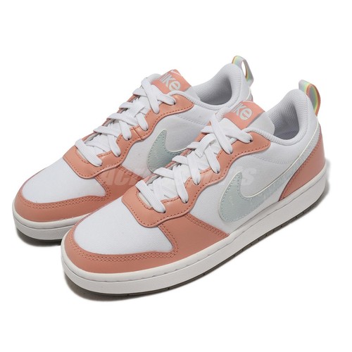 

Детские повседневные кроссовки Nike Court Borough Low 2 SE1 GS White Lt Madder Root DM1216-100, Белый, Court Borough Low 2 Se1 Gs