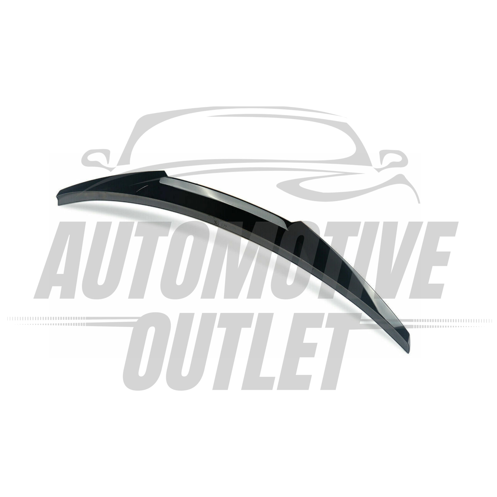 GLOSS BLACK V STYLE REAR BOOT SPOILER FOR BMW 2 SERIES F22 M PERFORMANCE 2013-20 5
