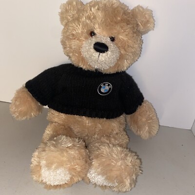 BMW Exclusive Honey Bear by Gund Teddy Bear Plush Stuffed Animal Logo Sweater
