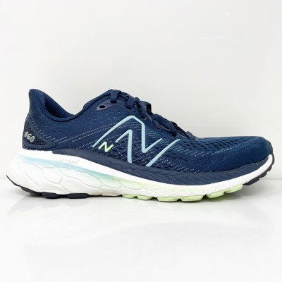 

New Balance унисекс FF X 860 V13 W860N13 синие кроссовки кроссовки M 6 W 7,5 D, Синий, Fresh Foam X 860 V13