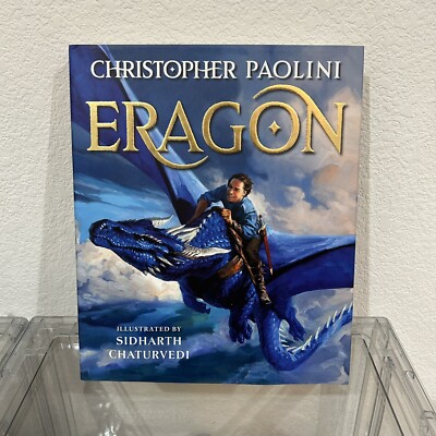 Signed Eragon by Christopher Paolini Illustrated Edition/1st Printing Autograph