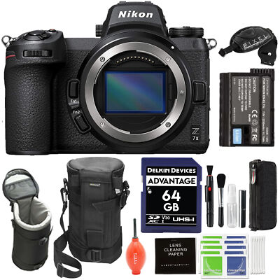 Nikon Z7 II Mirrorless Camera with Advance Accessories Essential Bundle